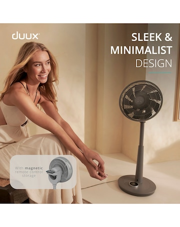 Duux Whisper 2 Grey Pedestal Fan