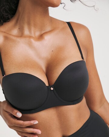 Figleaves Smoothing High Waisted Thong - Black