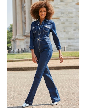 Sosandar Western Bootcut Jumpsuit