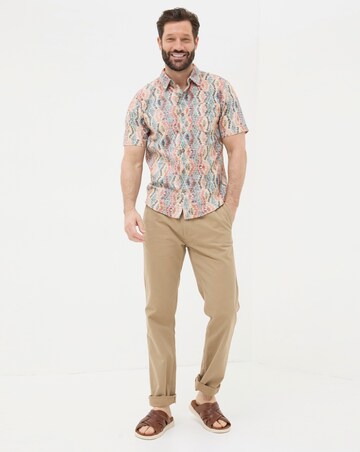 FatFace Hexagon Tile Print Shirt