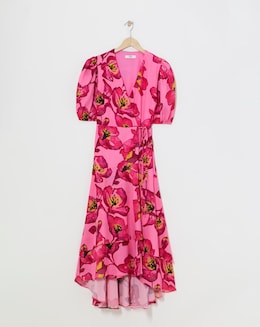 Joanna Hope Wrap Midi Dress