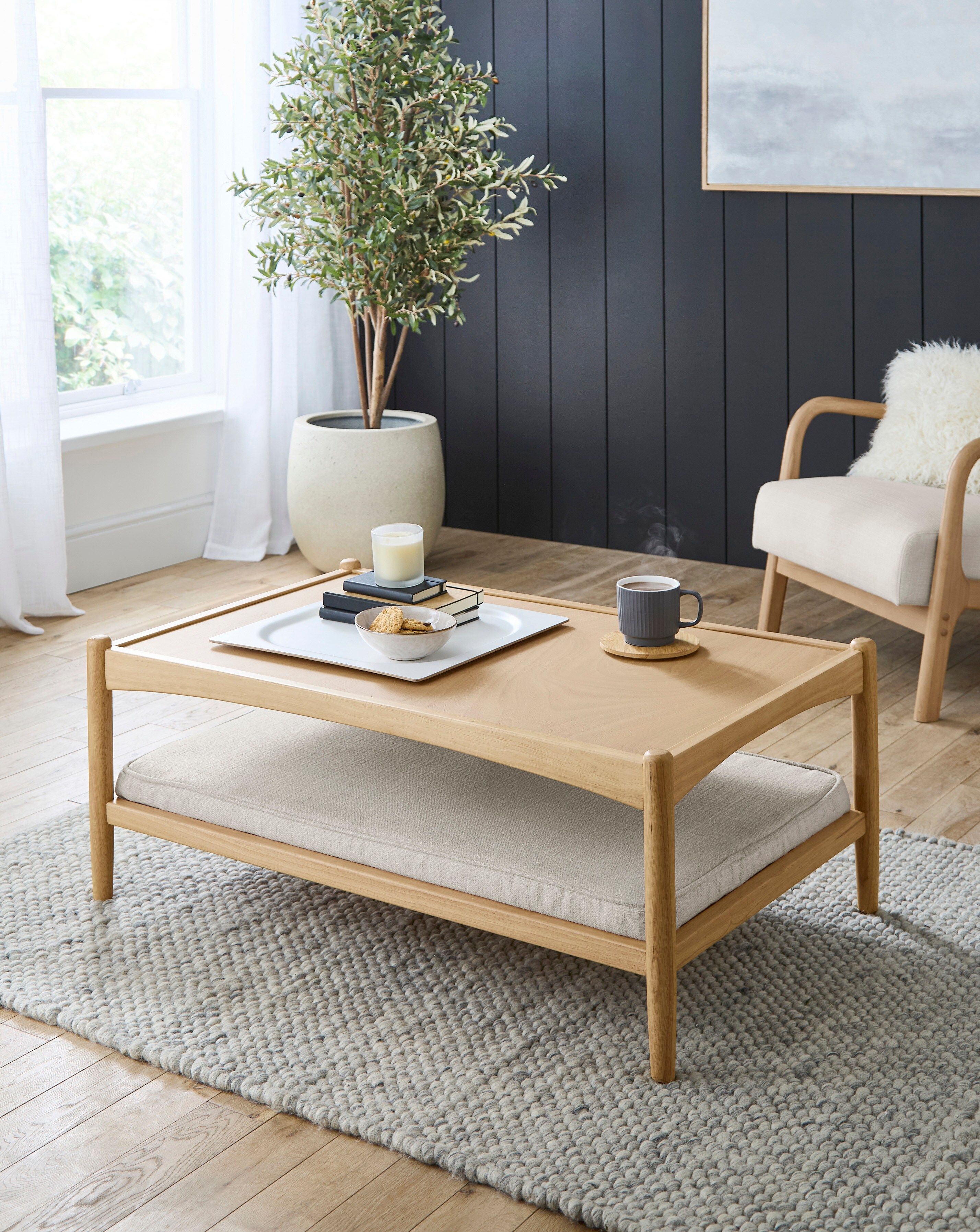 Fletcher Coffee Table Footstool | Ambrose Wilson