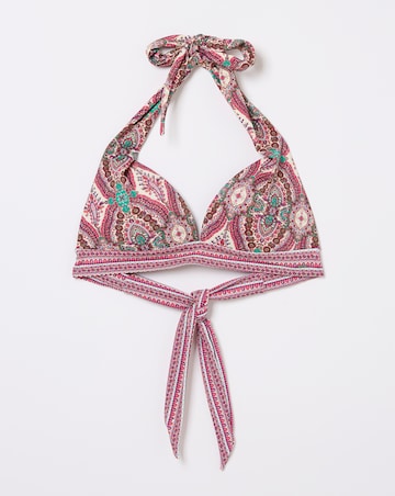 Fatface Cody Detail Paisley Bikini Top