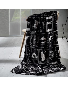 Catherine Lansfield Enchanted Witchcraft Fleece Throw