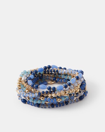 Accessorize 11-Pack Bead Stretch Bracelets