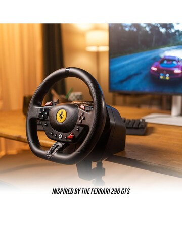 Thrustmaster T98-X Ferrari GTS Racing Wheel and Pedal Set for Xbox / PC