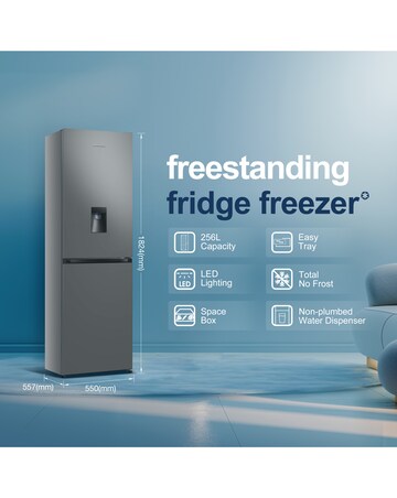 Fridgemaster MC55251DES 182cm High 50/50 Non-Plumbed Total No Frost