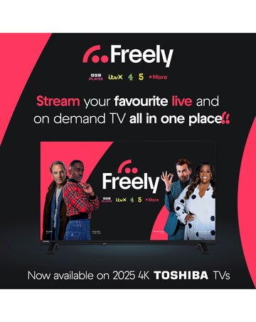 Toshiba 50UV1563DB 50in 4k Ultra HD Smart TV with Freely