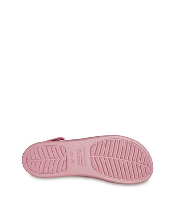 Crocs Rose Brooklyn Woven Low Wedge Sandals