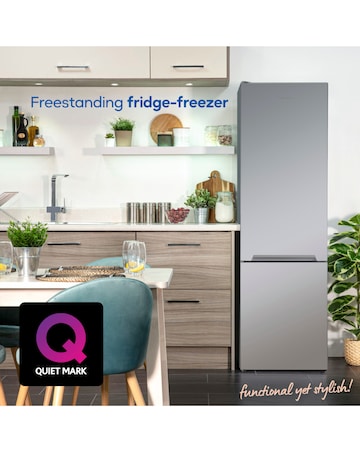 Russell Hobbs RH180FF541E1S Fridge Freezer - Stainless Steel