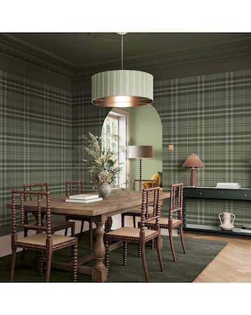 Superfresco Easy Eildon Weave Forest Wallpaper