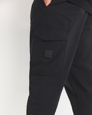BOSS Tapered Cargo Trouser Black