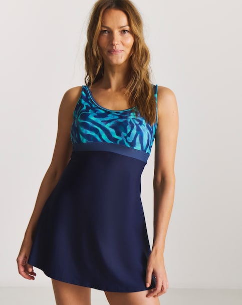 Sports Swimdress With Shorts