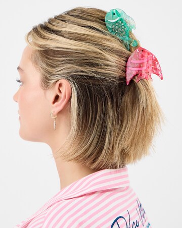 Accessorize 2-Pack Tropical Fish Claw Clips