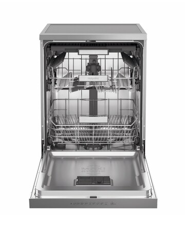 Hotpoint Maxi Space H7FHP43XUK Full Size Dishwasher 15 Place Silver + Install