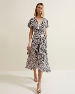 Phase Eight Julissa Print Wrap Dress