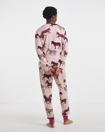 Chelsea Peers Jersey Crew Neck Pyjama Set