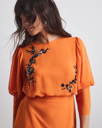 Joanna Hope Embellished Midi Dress