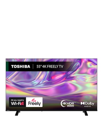 Toshiba 55UV1563DB 55in 4k Ultra HD Smart TV with Freely