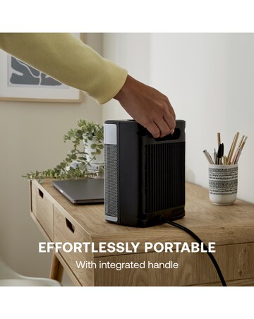 Dimplex Black Midi Essentials Fan Heater and Cooling Fan-Black