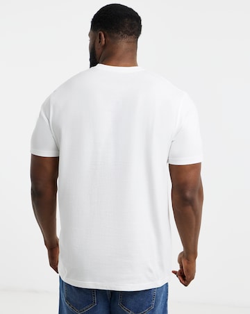 Jack & Jones Premium Caleb Patch T-Shirt - White