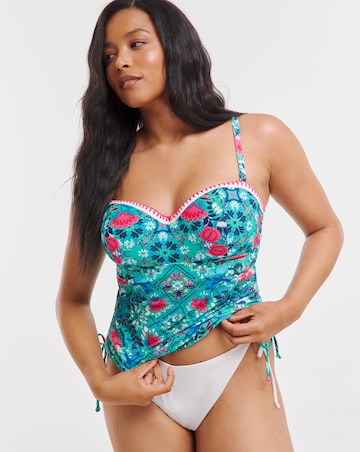 Figleaves Frida Bandeau Tankini Top