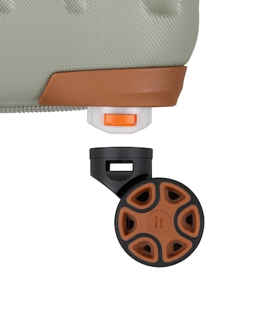 IT Luggage Convertible Medium Suitcase with Removable Wheels