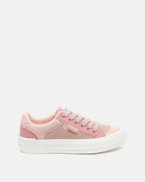 Rocket Dog Cheery Lace Up Colour Block Trainers