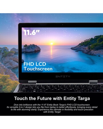 Entity 11.6in Targa Intel N4020 4GB 128GB Windows 11 Laptop