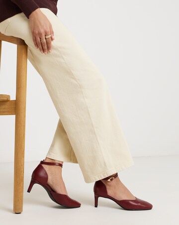 Una Two Part Heeled Shoes - Wide Fit (E)