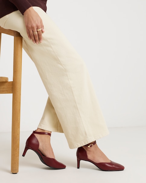 Una Two Part Heeled Shoes - Wide Fit (E)