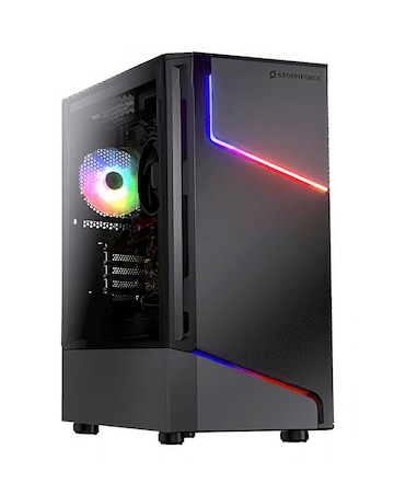 Stormforce Onyx Ryzen 5 4500, 16GB, 1TB SSD, RX 7600, Windows 11 Gaming Desktop