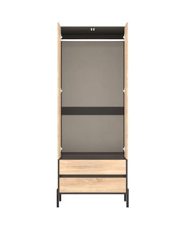 Sloan 2 Door 2 Drawer Wardrobe