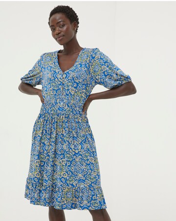 FatFace Lottie Aztec Texture Jersey Dress