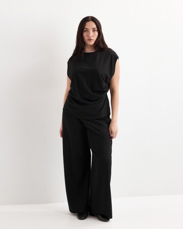 Mango Candelo Straight-Fit Trousers With Elastic Waist