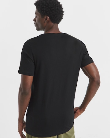 2 Pack Shirts Long Length- Black