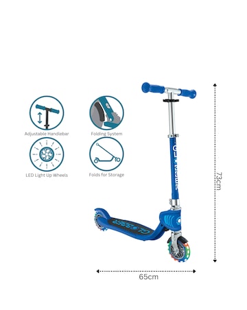 Globber Flow Foldable Junior - Navy Blue