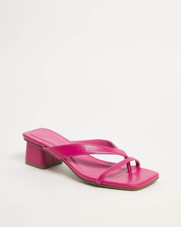 Toe Post Heel Sandal - Extra Wide Fit (EEE)