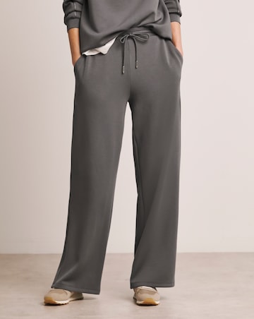 Anthology Steel Grey Wide Leg Joggers