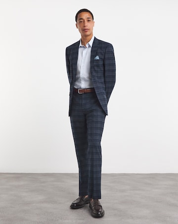 Warm Handle Check Suit Trouser