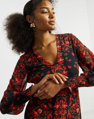 Hope & Ivy Adelita Maxi Dress