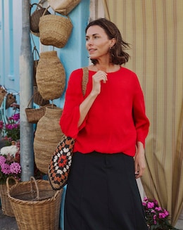 Batwing Tunic Top