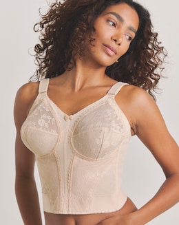 Triumph Doreen Longline Full Cup Non Wired Bra Skintone