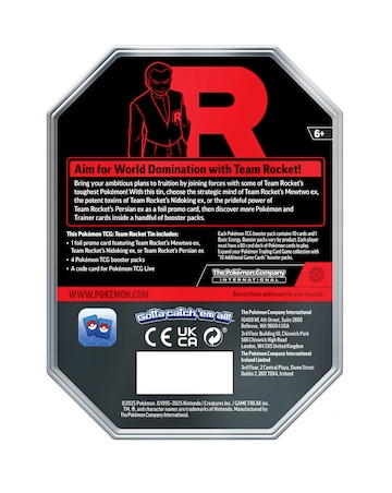 Pokemon TCG: Team Rocket Tin - Persian ex