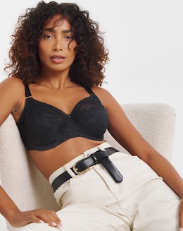 Fantasie Fusion Lace Full Cup Wired Bra Black
