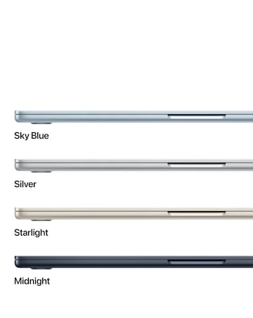 Apple MacBook Air (M5, 2026) 15in 10-core CPU 10-core GPU 16GB 512GB - Sky Blue