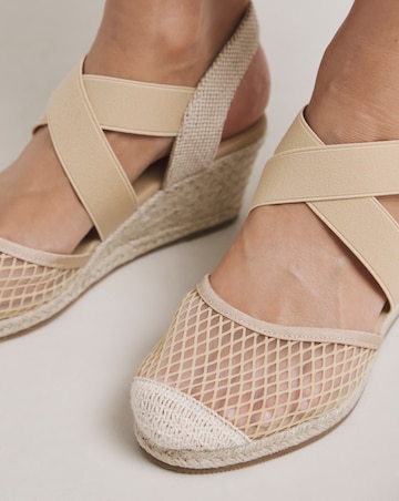 Appleton Wedged Closed Toe Espadrilles - Extra Wide Fit (EEE)