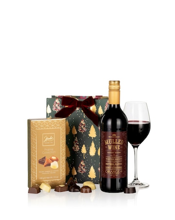 Virginia Hayward - Mulled Wine & Chocolates - Christmas Gift Bag