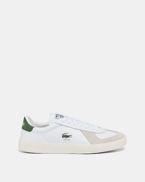 Lacoste Baseshot Pro Leather Trainers - White