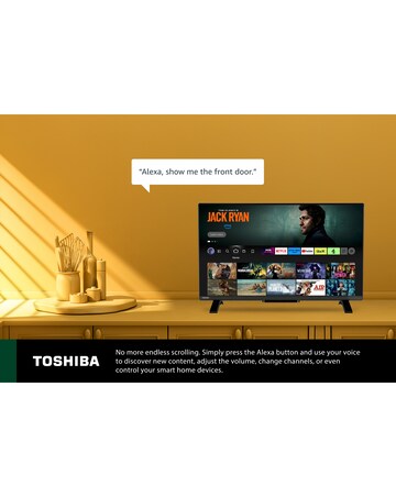 Toshiba 32WF2F53DB 32in Smart VIDAA HD Ready TV with VIDAA Voice
